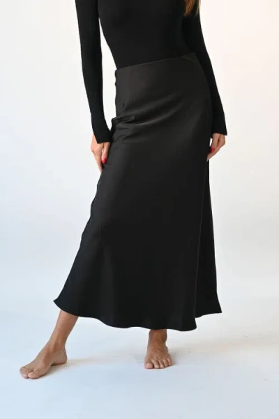By Tess Collection Ella Skirt In Black