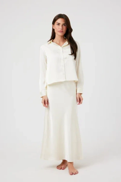 By Tess Collection Ella Skirt In Ivory