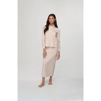 By Tess Collection Ellie Skirt In White