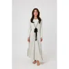 By Tess Collection Esme Dress In Grey