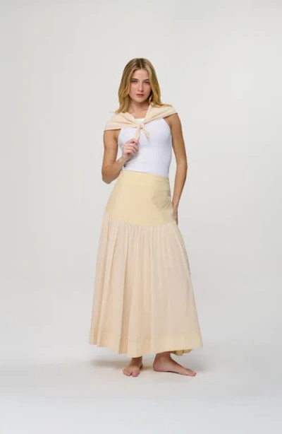 By Tess Collection Gemma Skirt In Yellow