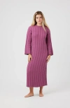 By Tess Collection Lannie Dress In Mauve
