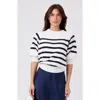 By Tess Collection Maisy Sweater In White