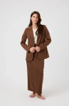 By Tess Collection Milani Blazer In Dark Blue