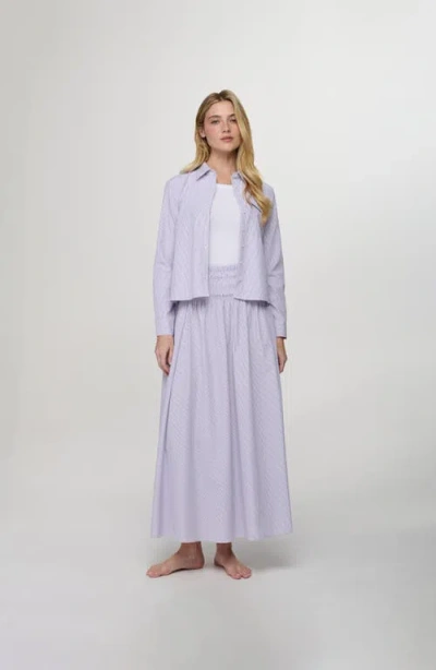 By Tess Collection Nessa Skirt In Blue