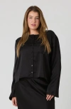 By Tess Collection Olivia Blouse In Black