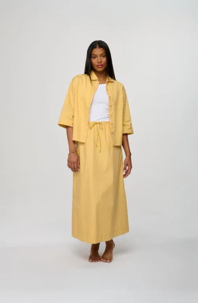 By Tess Collection Poppy Skirt In Yellow