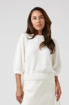 By Tess Collection Rory Sweater In White
