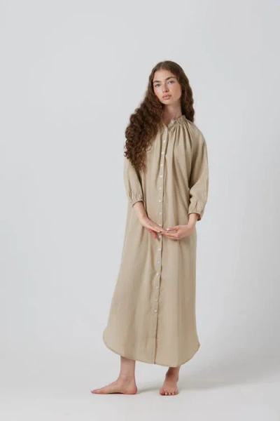 By Tess Collection Sophie Dress In Beige