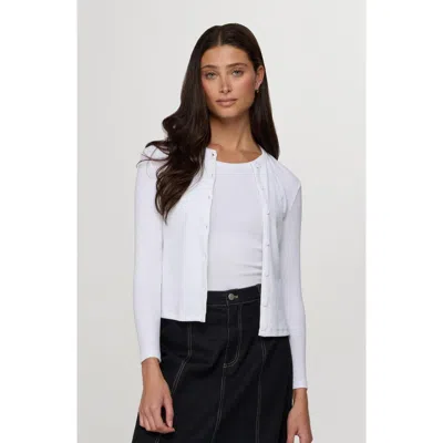 By Tess Collection Tank Twinset In White