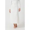 By Tess Collection Vivi Skirt In Cream