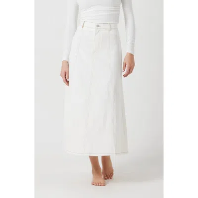 By Tess Collection Vivi Skirt In Cream