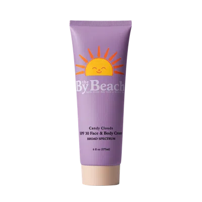 By The Beach Suncare Candy Clouds Spf30 Face & Body Cream 6oz In Transparent
