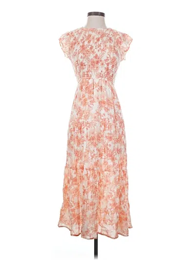 Pre-owned By The River Casual Dress In Orange