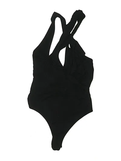 Pre-owned By The Way. Bodysuit In Black