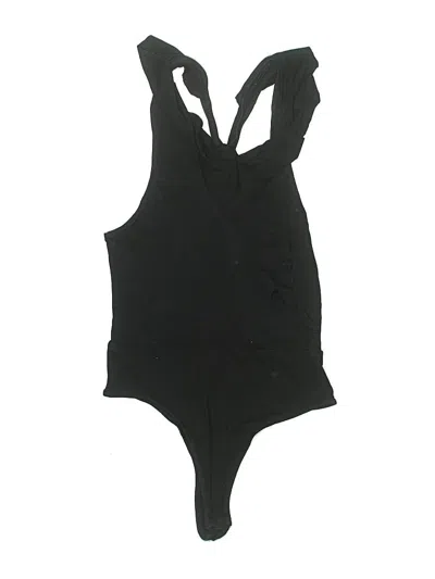 Pre-owned By The Way. Bodysuit In Black