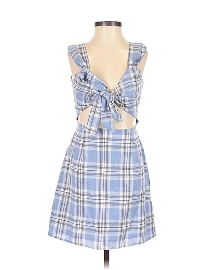 Pre-owned By The Way. Casual Dress In Blue