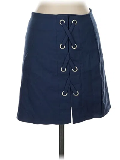 Pre-owned By The Way. Casual Skirt In Blue