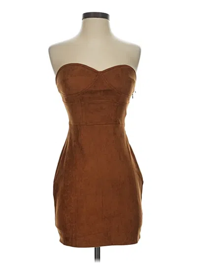 Pre-owned By The Way. Cocktail Dress In Brown