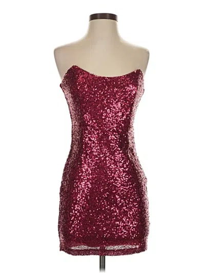 Pre-owned By The Way. Cocktail Dress In Burgundy