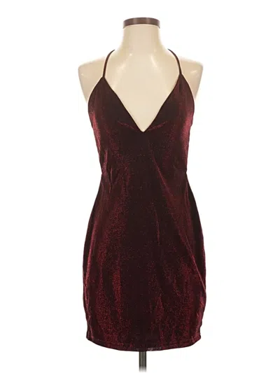 Pre-owned By The Way. Cocktail Dress In Burgundy