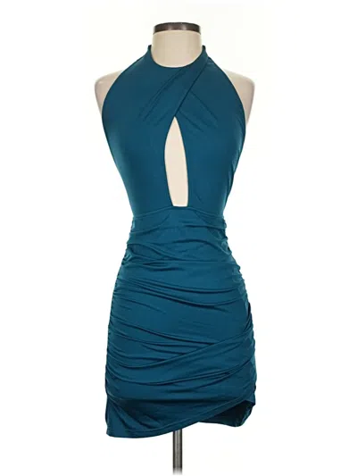 Pre-owned By The Way. Cocktail Dress In Teal