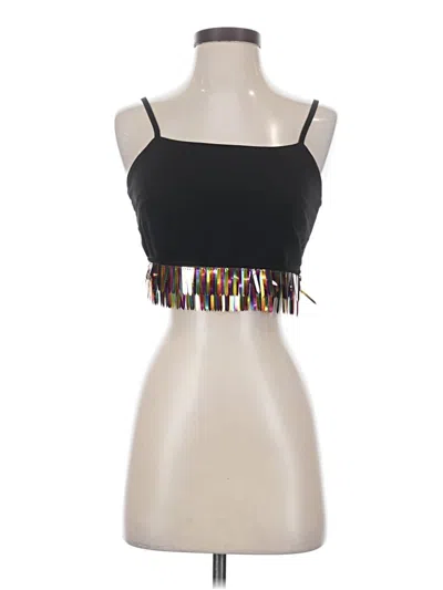 Pre-owned By The Way. Sleeveless Top Black Strapless Neckline Tops