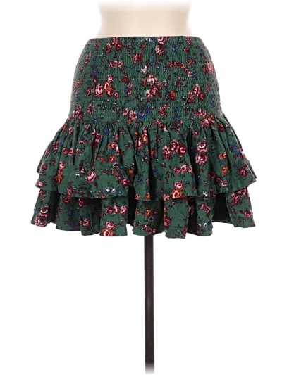 Pre-owned By Timo Casual Skirt In Green