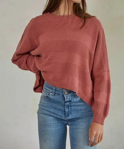 By Together Acropolis Sweater In Red
