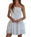 By Together Aimee Mini Dress In White In White