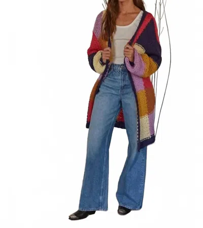 By Together April Bliss Cardigan In Multicolor