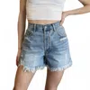 By Together Baby Denim Shorts In Blue In Blue