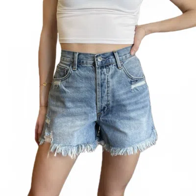 By Together Baby Denim Shorts In Blue