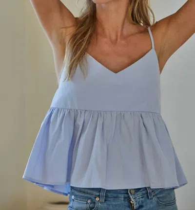 By Together Babydoll Camisole In Blue