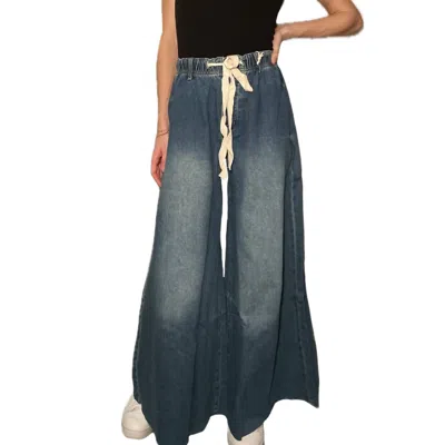 By Together Bell Jar Pants In Dark Denim