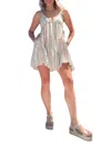By Together Bobbi Ann Dress In Stripe In Multi