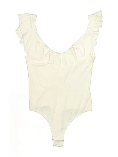 Pre-owned By Together Bodysuit In Ivory