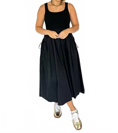 By Together Breezy Days Maxi Dress In Black