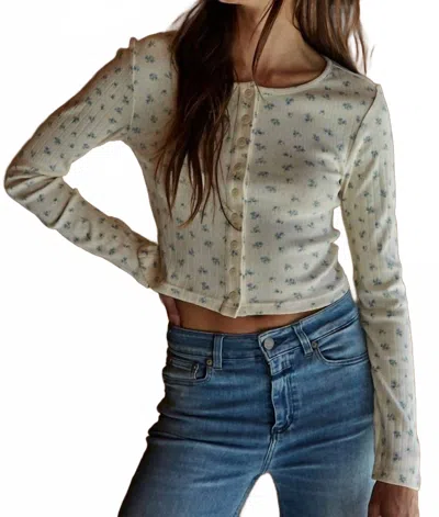 By Together Candi Knit Top In Cream In Neutral