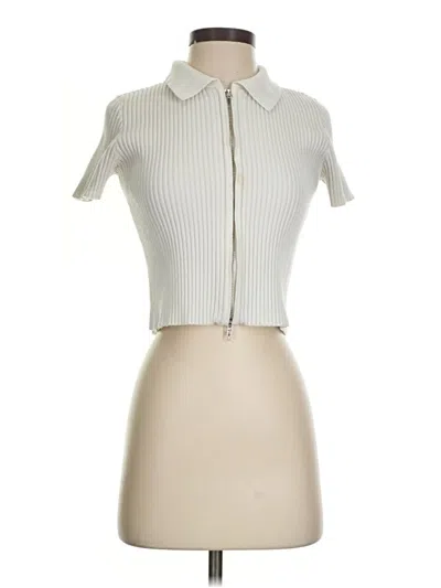 Pre-owned By Together Cardigan Sweater In White