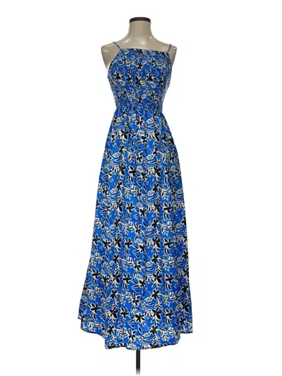 Pre-owned By Together Casual Dress In Blue