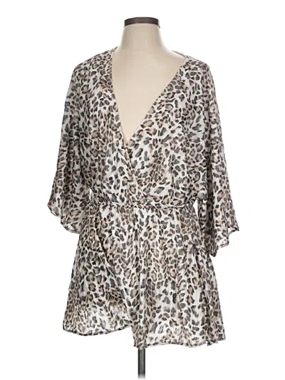 Pre-owned By Together Casual Dress In Brown