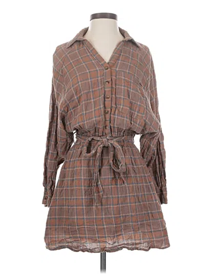 Pre-owned By Together Casual Dress In Brown