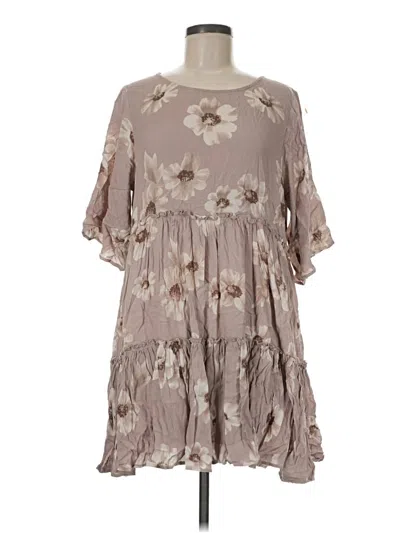 Pre-owned By Together Casual Dress In Gray