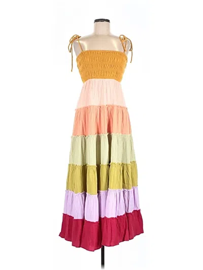 Pre-owned By Together Casual Dress In Orange