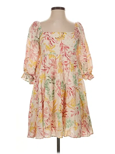 Pre-owned By Together Casual Dress In Pink