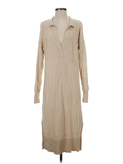 Pre-owned By Together Casual Dress In Tan