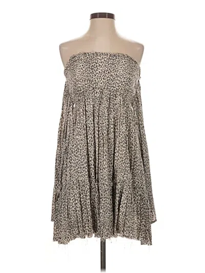 Pre-owned By Together Casual Dress In Tan