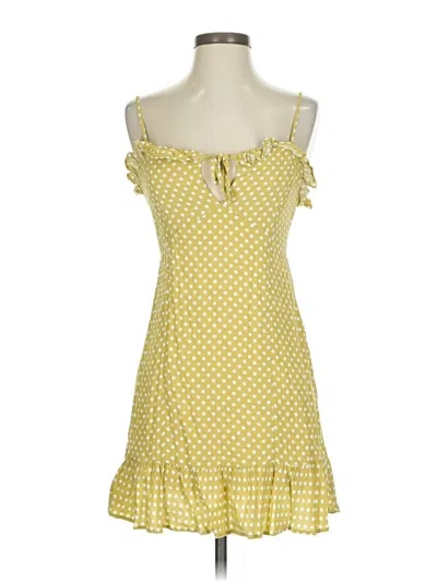 Pre-owned By Together Casual Dress In Yellow