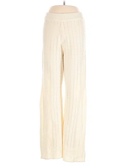 Pre-owned By Together Casual Pants In Ivory